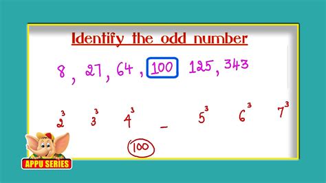 Odd Man Out Series: Alphabets, Numbers and Words .
